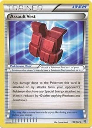 Assault Vest — XY - BREAKthrough Pokémon TCG card by Toyste Beach