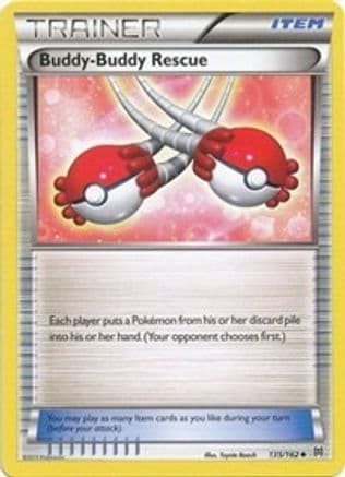 Buddy-Buddy Rescue — XY - BREAKthrough Pokémon TCG card by Toyste Beach