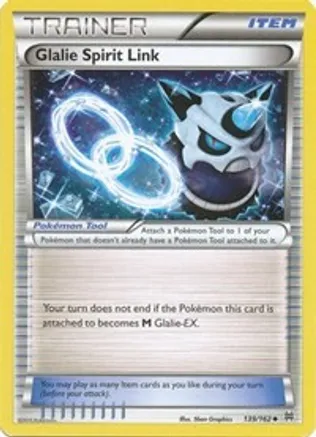 Glalie Spirit Link — XY - BREAKthrough Pokémon TCG card by 5ban Graphics