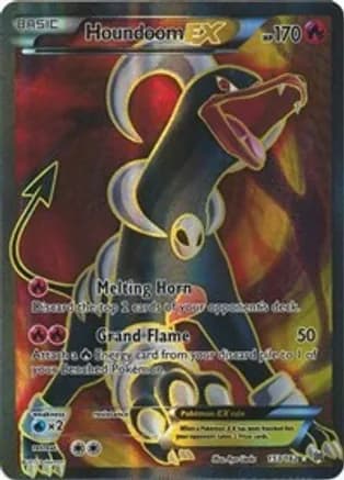 Houndoom EX (Full Art) — XY - BREAKthrough