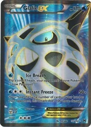 Glalie EX (Full Art) — XY - BREAKthrough