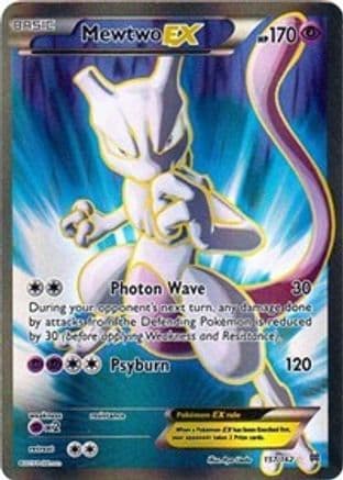 Mewtwo EX (157 Full Art) — Pokémon TCG card