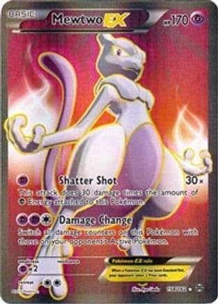 Mewtwo EX (158 Full Art) — Pokémon TCG card