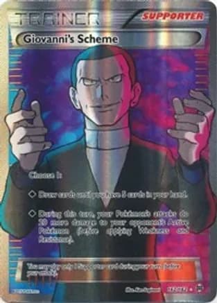 Giovanni's Scheme (Full Art) — XY - BREAKthrough