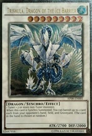 Trishula, Dragon of the Ice Barrier (UTR) — Astral Pack 8