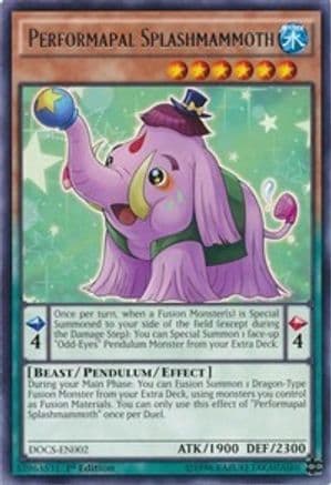 Performapal Splashmammoth — Dimension of Chaos