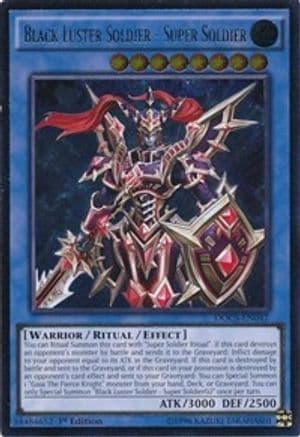 Black Luster Soldier - Super Soldier (UTR) — Yu-Gi-Oh! card