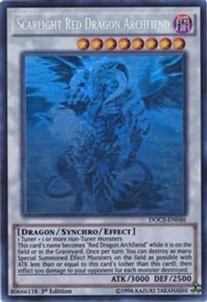 Scarlight Red Dragon Archfiend (Ghost Rare) — Yu-Gi-Oh! card