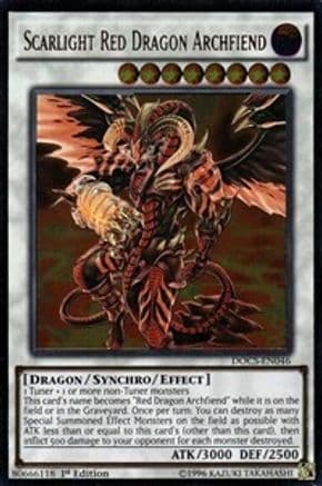Scarlight Red Dragon Archfiend (UTR) — Yu-Gi-Oh! card