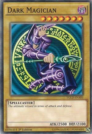 Dark Magician (A) — King of Games: Yugi's Legendary Decks
