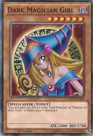 Dark Magician Girl (A) — King of Games: Yugi's Legendary Decks Yu-Gi-Oh! card by KAZUKI TAKAHASHI