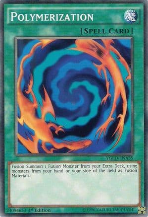 Polymerization (A) — King of Games: Yugi's Legendary Decks Yu-Gi-Oh! card by KAZUKI TAKAHASHI