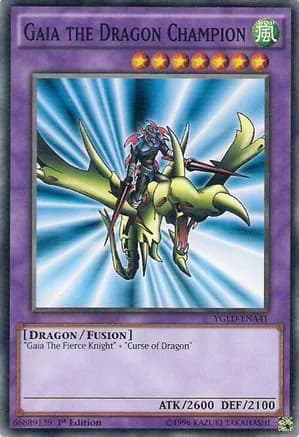 Gaia the Dragon Champion — King of Games: Yugi's Legendary Decks