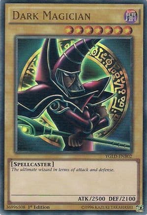 Dark Magician (B) — King of Games: Yugi's Legendary Decks Yu-Gi-Oh! card by KAZUKI TAKAHASHI