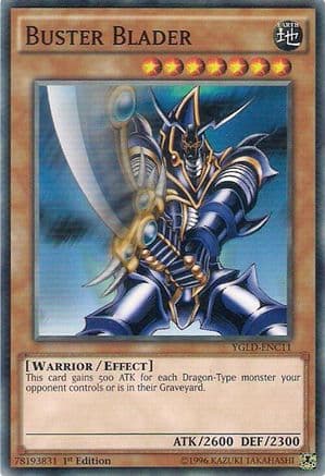 Buster Blader (C) — King of Games: Yugi's Legendary Decks Yu-Gi-Oh! card by KAZUKI TAKAHASHI