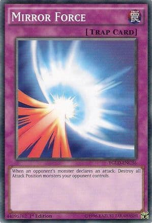 Mirror Force (C) — King of Games: Yugi's Legendary Decks Yu-Gi-Oh! card by KAZUKI TAKAHASHI