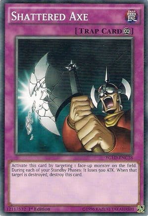 Shattered Axe — King of Games: Yugi's Legendary Decks Yu-Gi-Oh! card by KAZUKI TAKAHASHI