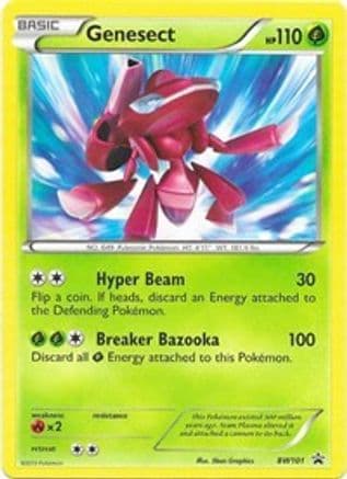 Genesect - BW101 — Black and White Promos Pokémon TCG card by Shizu Graphics