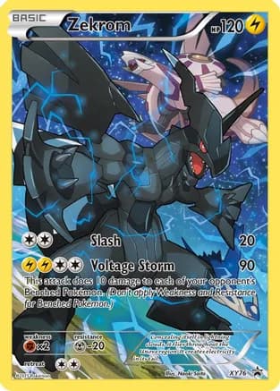 Zekrom (Full Art Promo) — XY Promos