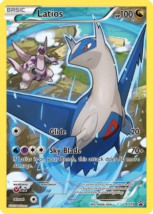 Latios (Full Art Promo) — XY Promos Pokémon TCG card by Naoki Saito
