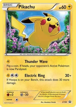 Pikachu (Collector Chest) — XY Promos