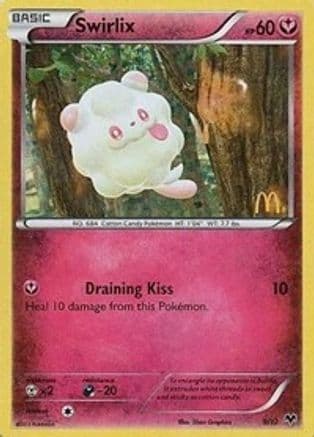 Swirlix - 9/12 — McDonald's Promos 2014 Pokémon TCG card by Shin Graphics