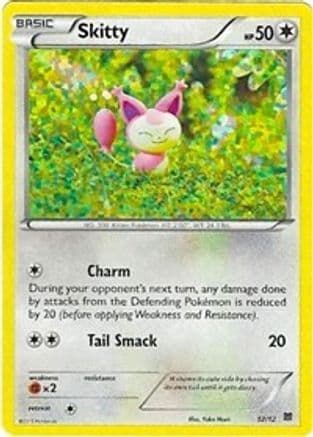 Skitty - 12/12 — McDonald's Promos 2015 Pokémon TCG card by Yuka Morii