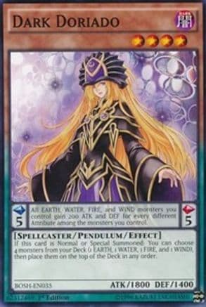 Dark Doriado — Breakers of Shadow Yu-Gi-Oh! card by KAMIO/TAKAHASHI