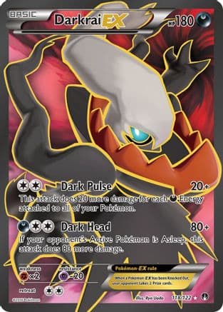 Darkrai EX (Full Art) — Pokémon TCG card
