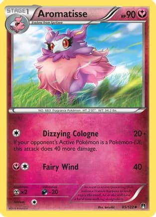 Aromatisse — XY - BREAKpoint Pokémon TCG card by kirisAki