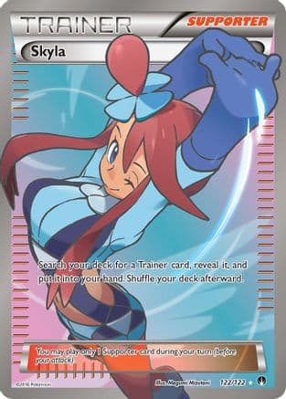 Skyla — Pokémon TCG card