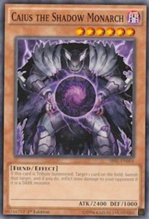 Caius the Shadow Monarch — Yu-Gi-Oh! card
