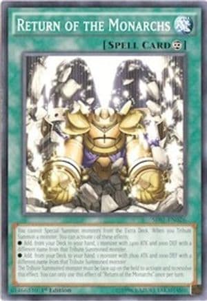Return of the Monarchs — Yu-Gi-Oh! card