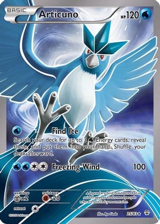 Articuno — Pokémon TCG card
