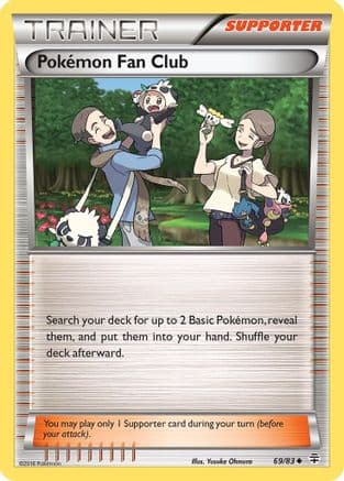Pokemon Fan Club — Generations Pokémon TCG card by Yusuke Ohmuro