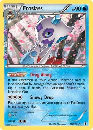 Froslass — Generations: Radiant Collection Pokémon TCG card by Shin Nagasawa