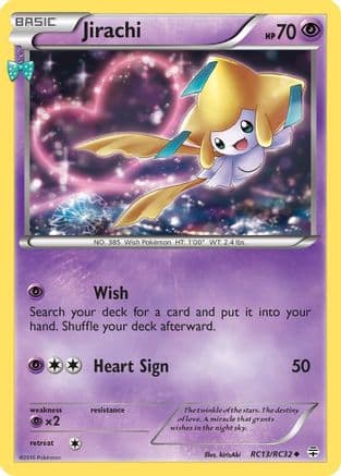 Jirachi — Generations: Radiant Collection Pokémon TCG card by kirisAki
