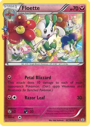 Floette — Generations: Radiant Collection Pokémon TCG card by Eske Yoshinob