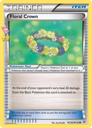 Floral Crown — Generations: Radiant Collection Pokémon TCG card by Aya Kusube