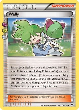 Wally — Generations: Radiant Collection Pokémon TCG card by Megumi Mizutani