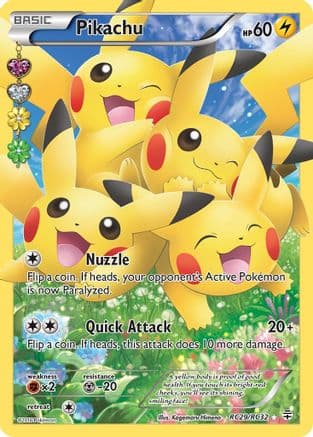 Pikachu (Full Art) — Generations: Radiant Collection Pokémon TCG card by Kagemaru Himeno