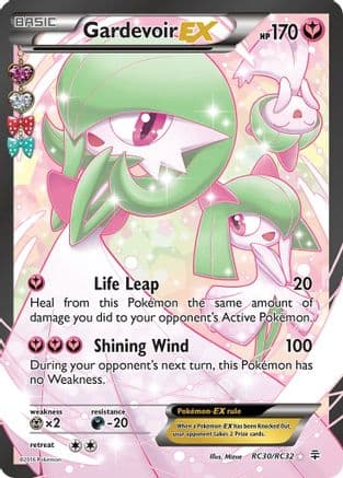 Gardevoir EX (Full Art) — Generations: Radiant Collection Pokémon TCG card by Mizue