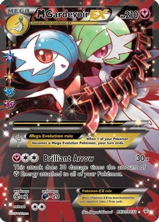 M Gardevoir EX (Full Art) — Generations: Radiant Collection Pokémon TCG card by Megumi Mizutani