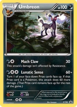 Umbreon — XY Promos Pokémon TCG card by Ken Sugimori