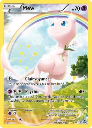 Mew - XY110 — XY Promos Pokémon TCG card by Misa Unno