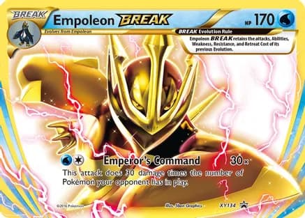 Empoleon BREAK — XY Promos Pokémon TCG card by 5ban Graphics