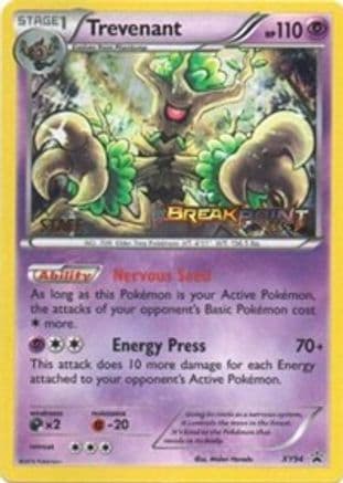 Trevenant - XY94 (Prerelease) [Staff] — XY Promos Pokémon TCG card by Hitoshi Ariga