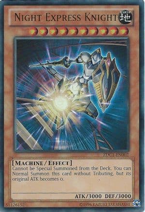 Night Express Knight — Yu-Gi-Oh! ZEXAL World Duel Carnival Promos Yu-Gi-Oh! card by KAZUKI TAKAHASHI