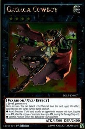 Gagaga Cowboy — Premium Gold: Infinite Gold Yu-Gi-Oh! card by KAZUKI TAKAHASHI