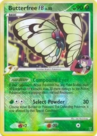 Butterfree FB - 17/147 (League Promo) — League & Championship Cards